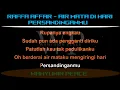 Lagu Air Mata dihari Persandinganmu - Raffa Affar || KARAOKE ||