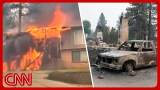 700 homes destroyed by fast-moving fire in Washington state