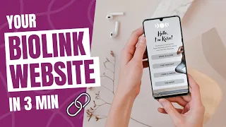 How to Create a Bio Link Website with Canva Tip Talk 10
