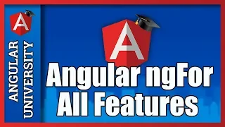 Angular ngFor - Learn All Features