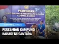 Desa Hutumuri Kampung Bahari Nusantara Telah Diresmikan | Liputan 6 Ambon