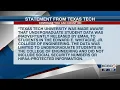 Personal information for TTU engineering students shared in mass email