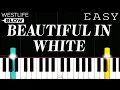 Download Lagu Westlife - Beautiful In White | SLOW EASY Piano Tutorial