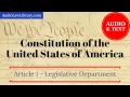 United States Constitution - Article I