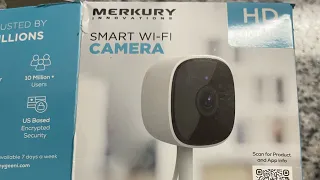 Merkury smart Wi-Fi Camera Won t connect