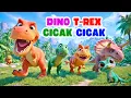 Download Lagu Dinosaurus Song T REX Bahasa Indonesia -  Cicak Cicak di Dinding \u0026 Lagu anak Indonesia Balita PAUD