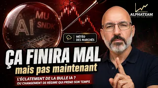 L'éclatement de la bulle IA ? Ou changement de régime qui prend son temps - La Météo des Marchés