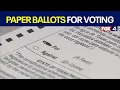 Collin County switches from electronic to paper ballots