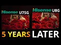 Hisense Reliability Proven U7SG vs U8G