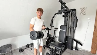 Ich BAUE mein eigenes GYM🏋🏼