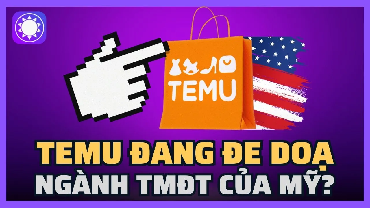 Outline Video Temu đang đe doạ các ông lớn thương mại điện tử của Mỹ như thế nào?