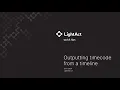 Quick Tip How to output LTC from a Timeline LightAct