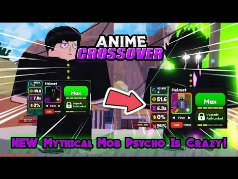 Download MP3 UPDATE! New Mythic MOB PSYCHO Is Best SUPPORT?! Anime Crossover Defense