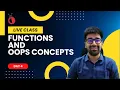 Live DAY 04 - Functions and OOPS Concepts in Python 14 days live classes