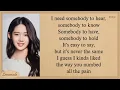 BABYMONSTER RORA Someone You Loved Lyrics