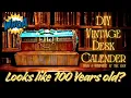 Lagu WOW! This looks 100 Years Old! DIY Vintage Desk Calendar + Surprise