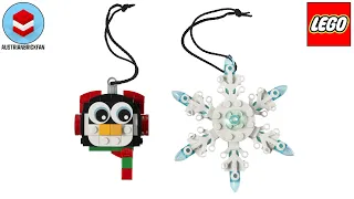 LEGO 40572 Penguin & Snowflake - LEGO Speed Build Review