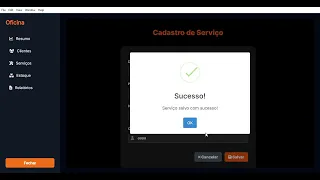 Desktop App for Auto Repair Shop Java Spring Boot Electron Project