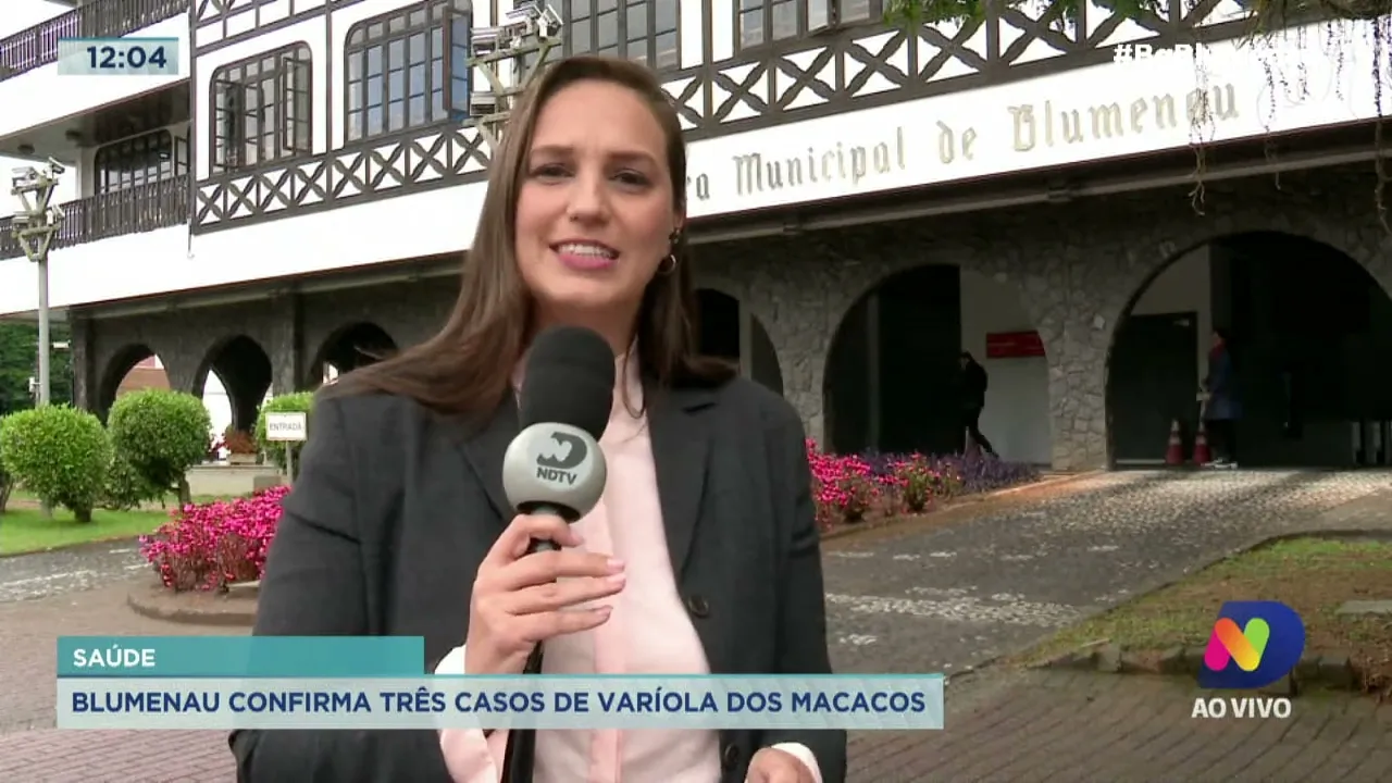 Saúde: Blumenau confirmou três casos de varíola dos macacos