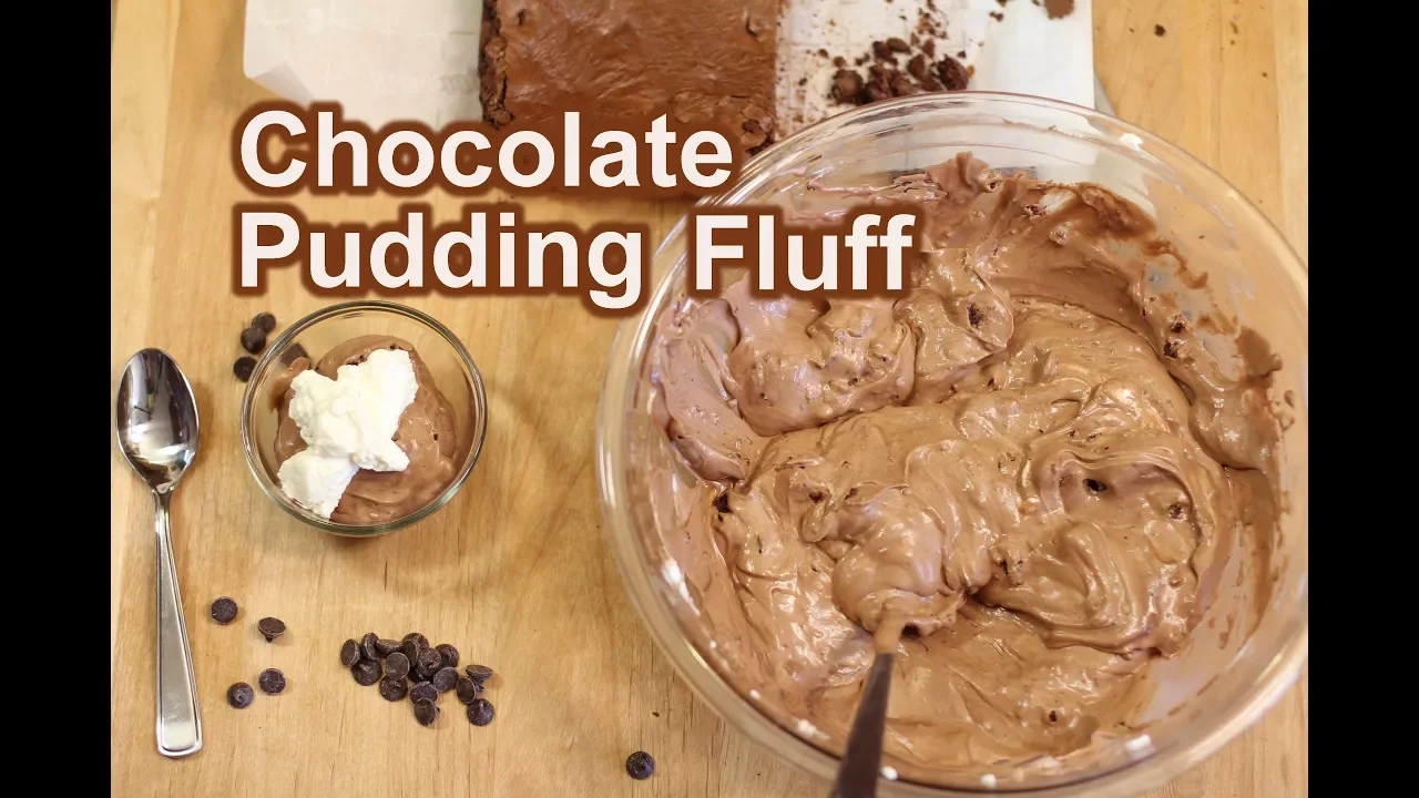 OMG! Chocolate Pudding Fluff With Brownies Gluten Free   Rockin Robin Cooks
