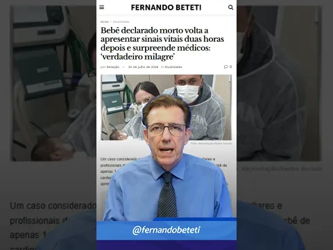 Bebê dado como morto volta a respirar após 2 horas 1080p