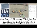 Factory IO tutorial Sorting by height Basic TIA portal S7-1200 PLC
