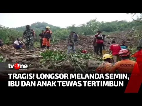 Anak tengah Tertidur Lelap jadi Korban Bencana Longsor