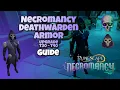 Deathwarden Armor Upgrade Guide from T20 to T30 to T40 - Necromancy Gear Runescape 3