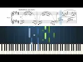 Debussy - Arabesque No.1 - Piano Tutorial with Sheet Music