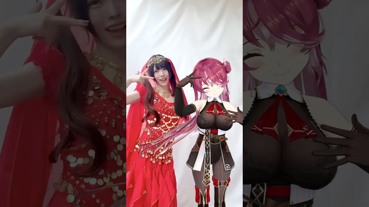 パイパイ仮面でどうかしらん？踊ってみた?神綺杏菜ちゃんといっしょに?#shorts