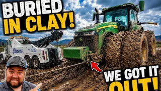 Tractor Was WAY MORE STUCK Than It Looked Like