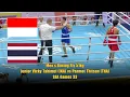 Men’s Boxing Fly 51kg: Junior Vicky Tahimul (INA) vs Panmot Thitsan (THA) | SEA Games 33