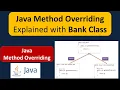Java Method Overriding Explained with Bank Class Java Tutorial