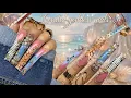 LUXURY COASTAL GODDESS NAILS TRENDING ACRYLIC NAIL DESIGN