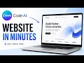 Create Publish a Website Using Canva Code AI No Coding Required