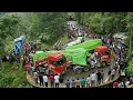Lagu LUAR BIASA SULIT !!! DRAMA PALING TERBURUK, Truk Dari China Terjebak Total Lewati Tikungan Menanjak