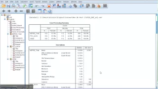 Data Screening in SPSS - Part 1 Explore