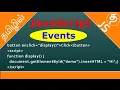 JavaScript events example in Tamil How do you create events in javascript events in javascript