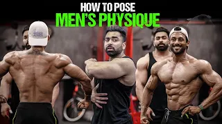 how to do mens physique posing