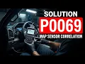 HOW TO FIX P0069 OBD II ERROR CODE - MAP Sensor And Barometric Pressure Correlation