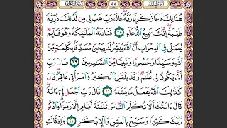 6 الصفحة 55 هنالك دعا زكريا ربه قال رب هب لي مكررة 10 مرات ماهر المعيقلي 