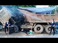 Download Lagu Genius Girl Challenge: Repair and restore the interior and exterior of a KAMAZ dump truck (17000KG).