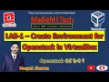 Lab 1 Create Environment for Openstack in Ubuntu 18 04 VirtualBox