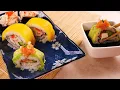 Lagu السوشي الياباني اي شخص قادر يعمله في البيت! | Japanese Sushi