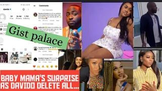 shocking reasons davido deleted all is post on instagram chioma asked him 