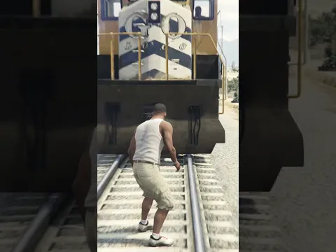 What Happens If You SWITCH Characters Before Getting HIT by a TRAIN? (GTA 5)