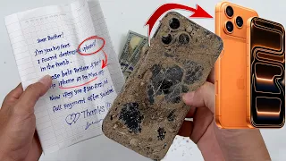 How i Turn Destroyed iPhone 14 Pro Max into a Brand New iPhone 17 Pro Max Like 99 99%
