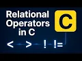 Relational Operators in C Programming