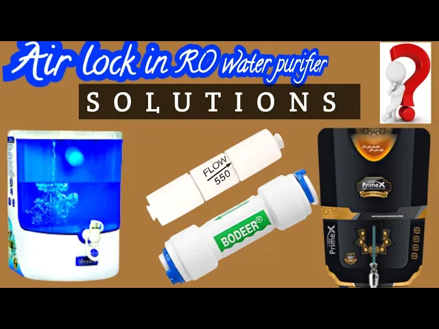 How To Handle Air 🔒 Problem Of RO system?