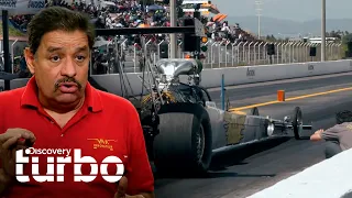 Dragster enfrenta su gran prueba de motor en la pista | Mexicánicos |  Discovery Turbo Latinoamérica